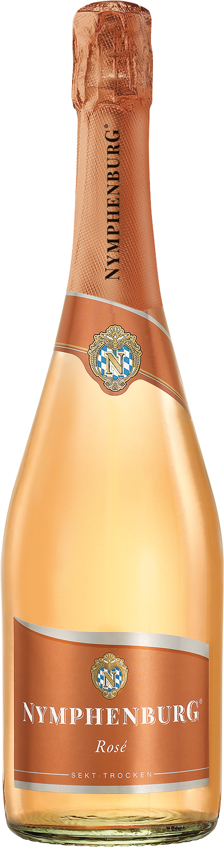 Bild:  Abbildung zeigt das Produkt Nymphenburg Sekt Rosé trocken