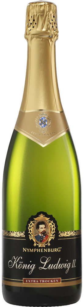 Bild:  Abbildung zeigt das Produkt König Ludwig II Sekt extra trocken